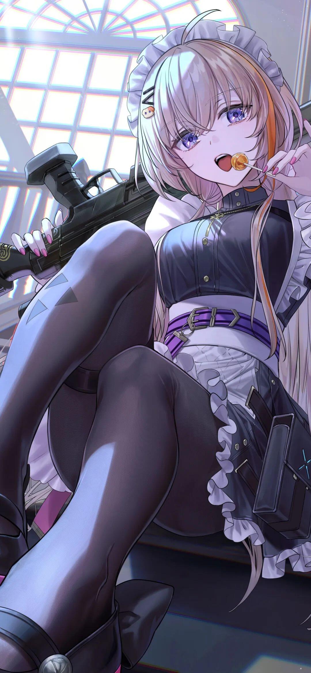 【套圖x24】美女許嵐LAN白襯衫配黑絲美腿JK制服性感寫真[35P]